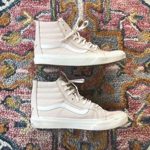 VANS | premium leather sk8-hi